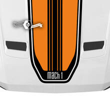 Ford Mustang Mach 1 Hood Roof Tailgate Decal Vinyl Sticker Shelby Sport Racing Lines Stripes 2 Colors
 2