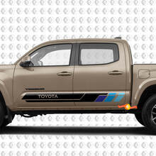2 Toyota Tacoma Side Doors Stripes Rocker Panel Vinyl Stickers Decal Kit for Toyota Tacoma
 3
