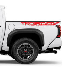 2 TRD Tacoma Side Bed Stripes Vinyl Stickers Decal Kit for Toyota Tacoma
 3