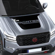 Nissan Frontier S SV Pro-4x Hood Decal Vinyl Logo Blackout Graphic Decals Sticker
 2