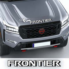FRONTIER Hood Lettering Vinyl Decal for Nissan Frontier_2