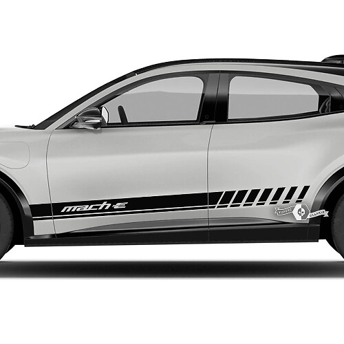 Rocker Panel Stripes 2 for Ford Mustang MACH-E