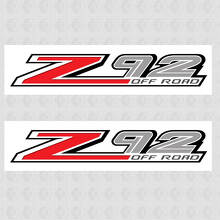 Z92 OFF ROAD Vinyl Decal Sticker For Chevy Silverado _2