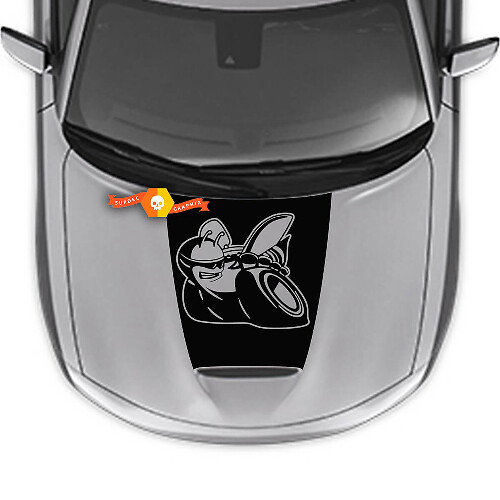 Scat Pack Style Hood Vinyl Decal for Dodge Charger 2015-2024