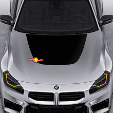 2023 BMW M2 G87 M Performance Parts Hood Wrap Decal vinyl sticker
 2