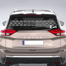 Rear Window Decal for Nissan Rogue with Topographic Map Vinyl Sticker Graphic
 2