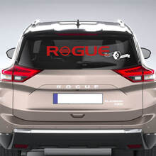 Nissan Rogue Logo Rear Window Vinyl Decal Sticker Graphic
 3