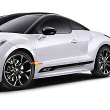 Peugeot RCZ Side Stripes Vinyl Decals Stickers
 2