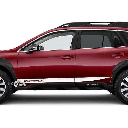 Suba Outback Side Rocker Panel Vinyl Sticker Decal Graphic Suba decal
