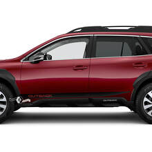 Suba Outback Side Rocker Panel Vinyl Sticker Decal Graphic Suba decal
 2