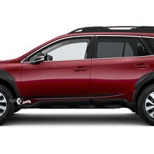 Sharp Outline Side Stripes Vinyl Decal Kit for Subaru Outback_2