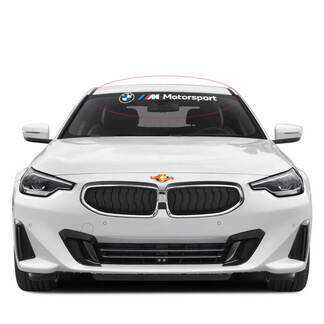 BMW M Motorsport Windshield Decal vinyl sticker
