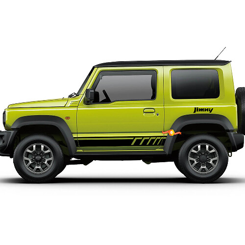Accent Stripes Side Vinyl Decal Kit for Suzuki JIMNY