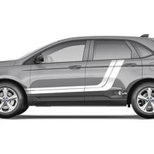 2x Side Ford Edge Doors Vinyl Stripes body decal vinyl graphics sticker
 2