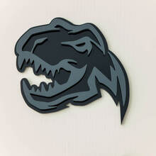 3D Badge Fender Badges Emblem TRX Dinosaur Dodge 2
 4