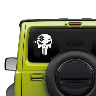 Suzuki JIMNY Rear Window Punisher decal sticker graphics
