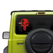 Suzuki JIMNY Rear Window Punisher decal sticker graphics
 2