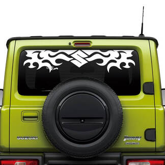 Suzuki JIMNY Tribal Rear Window Logo decal sticker graphics
