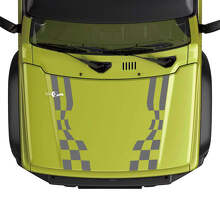Drapeau À Damier Décalque Bande Autocollant Graphiques Pour Suzuki JIMNY 3