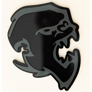 Angry Gorilla 3D Badge Fender Badges Emblem
