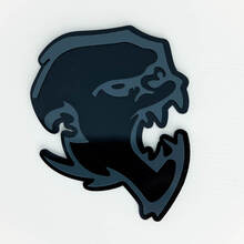 Angry Gorilla 3D Badge Fender Badges Emblem
 4