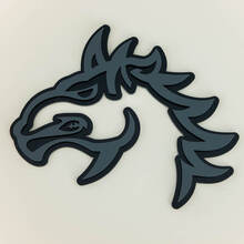 Bronco Horse 3D Badge Fender Badges Emblem
 2