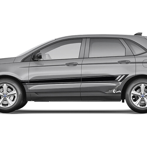 Musclecar Edge Doors Vinyl Racing Stripes body decal vinyl graphics sticker
 1