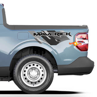 FORD MAVERICK Graphics Decals Stickers Off Road Stickers Truck Bed Side

