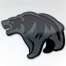 Angry Grizzly Bear Custom 3D Badge Fender Badges Emblem
 5