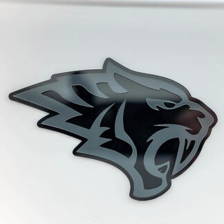 Helltiger Tiger 3D Badge Fender Badges Emblem
 1