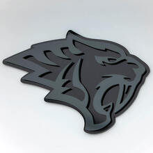 Helltiger Tiger Head 3D Fender Badge Emblem_6