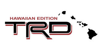 Toyota TRD Off Road Hawaiian Edition bedside Truck decals stickers
