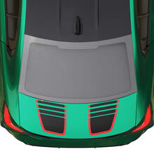 Hood and Trunk CS CSL style Stripe for BMW M4 M3 G82 G83 M Performance vinyl decal sticker
 3