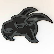 Angry Goat Custom 3D Badge Fender Badges Emblem
 3