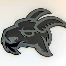 Angry Goat Custom 3D Badge Fender Badges Emblem
 4