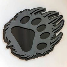 Bear Paw Claw Custom 3D Badge Fender Badges Emblem
 2