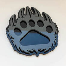 Bear Paw Claw Custom 3D Badge Fender Badges Emblem
 5