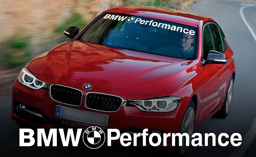 BMW Performance WINDSHIELD BANNER Window decal sticker for M3 4 5 6 e46 e36

