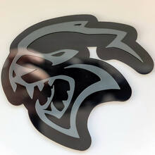 Custom 3D Badge Hellcat Dodge Fender Badges Emblem
 2