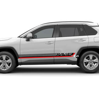 Toyota RAV4 Side stripes Vinyl Decal Graphic Sticker fit to Toyota RAV4
 1