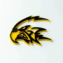 Custom Hellhawk Trackhawk 3D Fender Badge Emblem _3