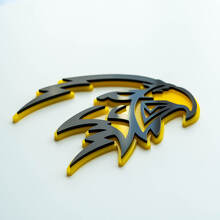 Custom Hellhawk Trackhawk 3D Fender Badge Emblem _5