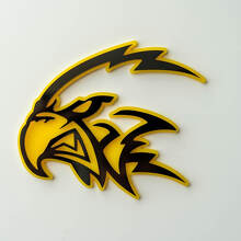 Custom Hellhawk Trackhawk 3D Fender Badge Emblem _8