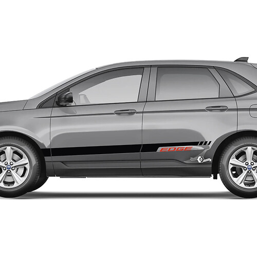 Ford Edge Doors Vinyl Rocker Panel Stripes body decal vinyl graphics sticker 2
