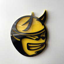 Custom 3D Badge Drag Bee Dodge Charger Challenger logo Fender Badges Emblem 2
 5