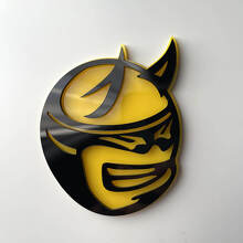 Custom 3D Drag Bee Fender Badge for Dodge Charger & Challenger_5