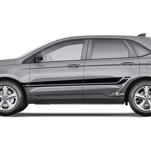 Ford Edge Line Strobe under the Windows Vinyl Rocker Panel Stripes body decal vinyl graphics sticker
 1
