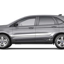 Ford Edge Line Strobe under the Windows Vinyl Rocker Panel Stripes body decal vinyl graphics sticker
 3