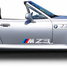 Pair BMW Z3 Side Doors Vinyl Decal Sticker
 3