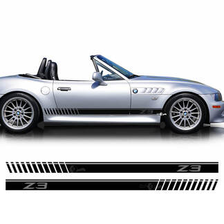 Pair BMW Z3 strobe stripes Side Doors Vinyl Decal Sticker
